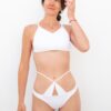 Piwari Sustainable Swimwear Bikini Maia White